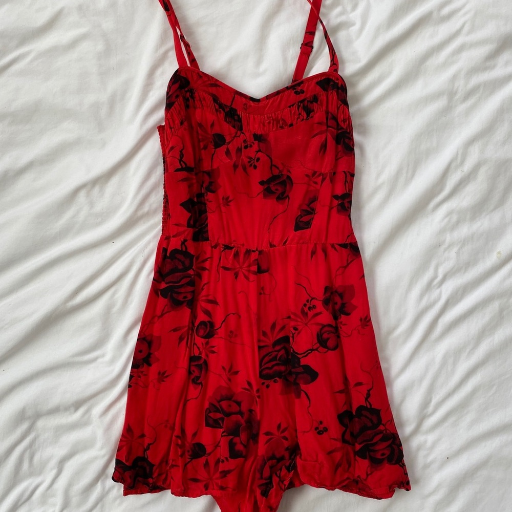 Free People Floral Romper